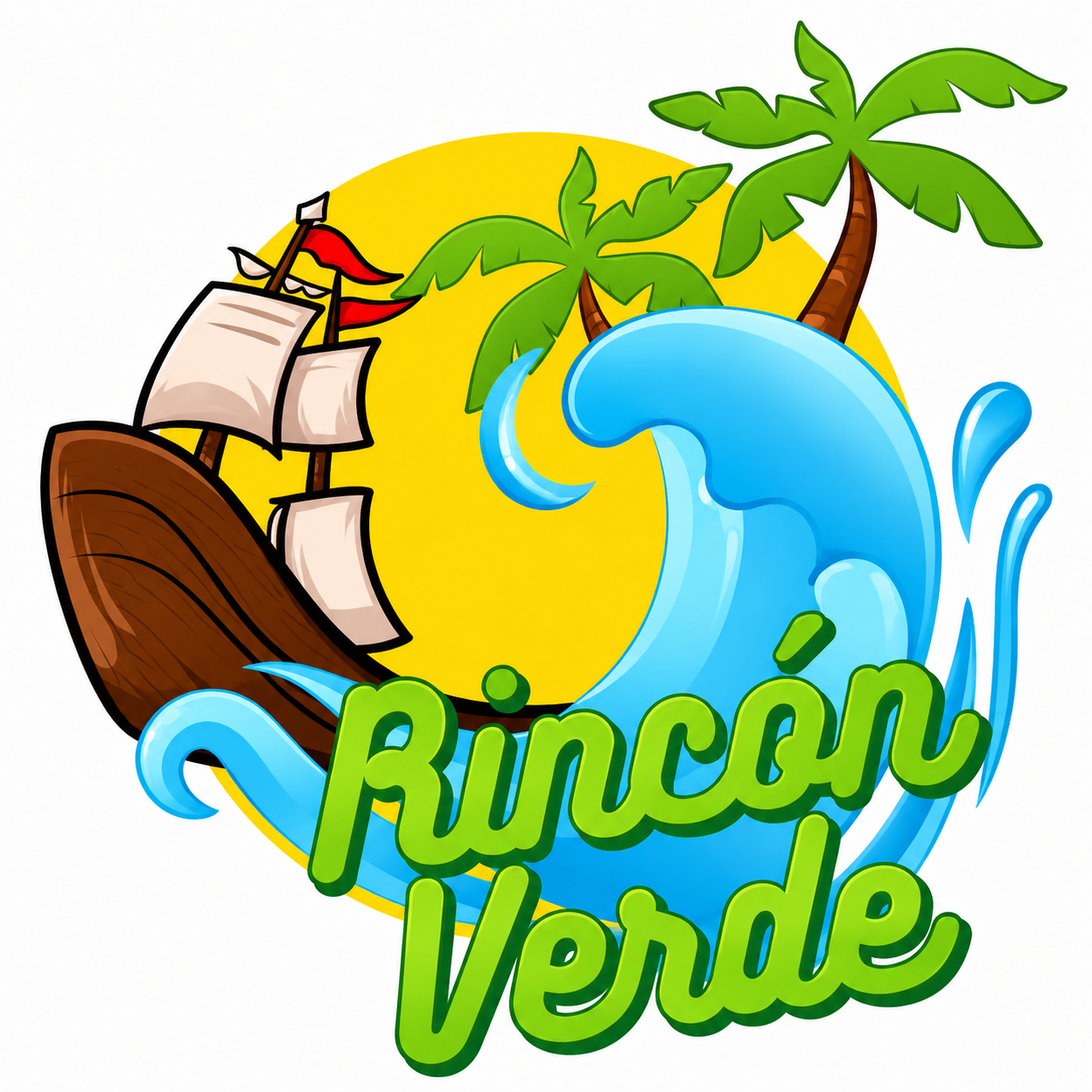 LogoLogotipo de rincon verde, cliente de G&G Fiberglass.